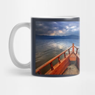 Boat ride in Lake Kerkini Mug